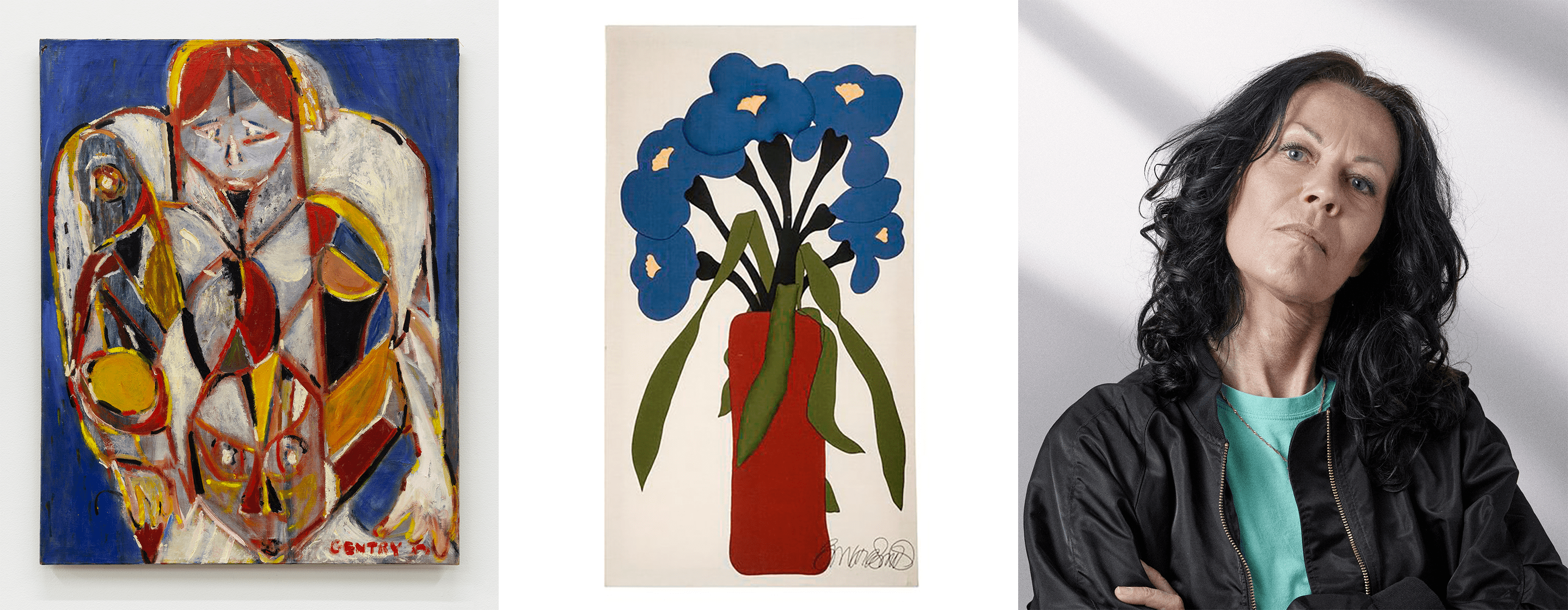 Howard Smith for Valilla, Blue Irises, 1978; Margrethe Aanestad