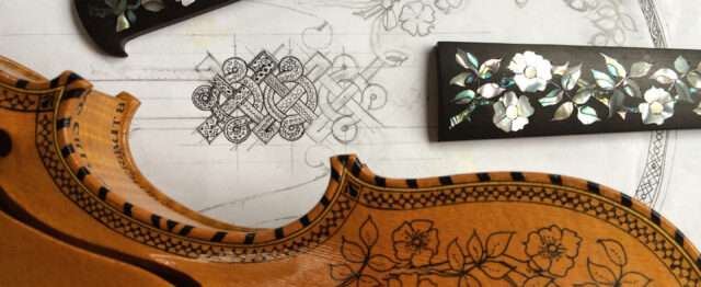 Handmade Hardanger Fiddle image courtesy Karen Rebholz