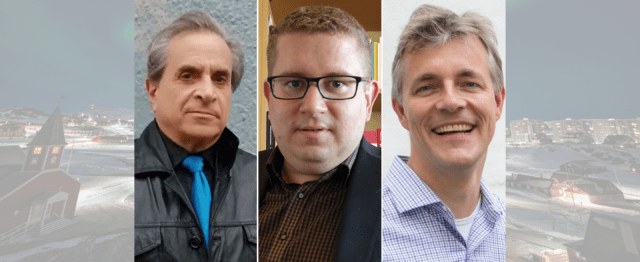 Left to Right: Gordon F. Sander, Ebbe Volquardsen, Thorsten Wagner