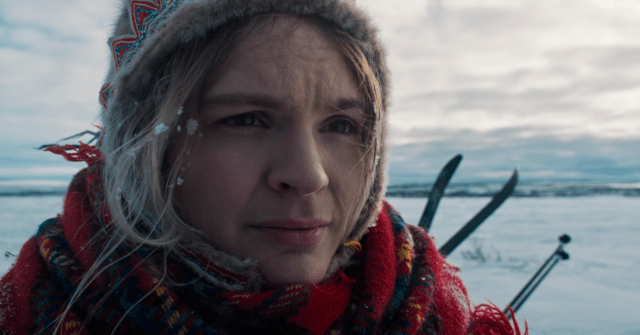 The Tundra Within Me film still of a Sami woman on the tundra