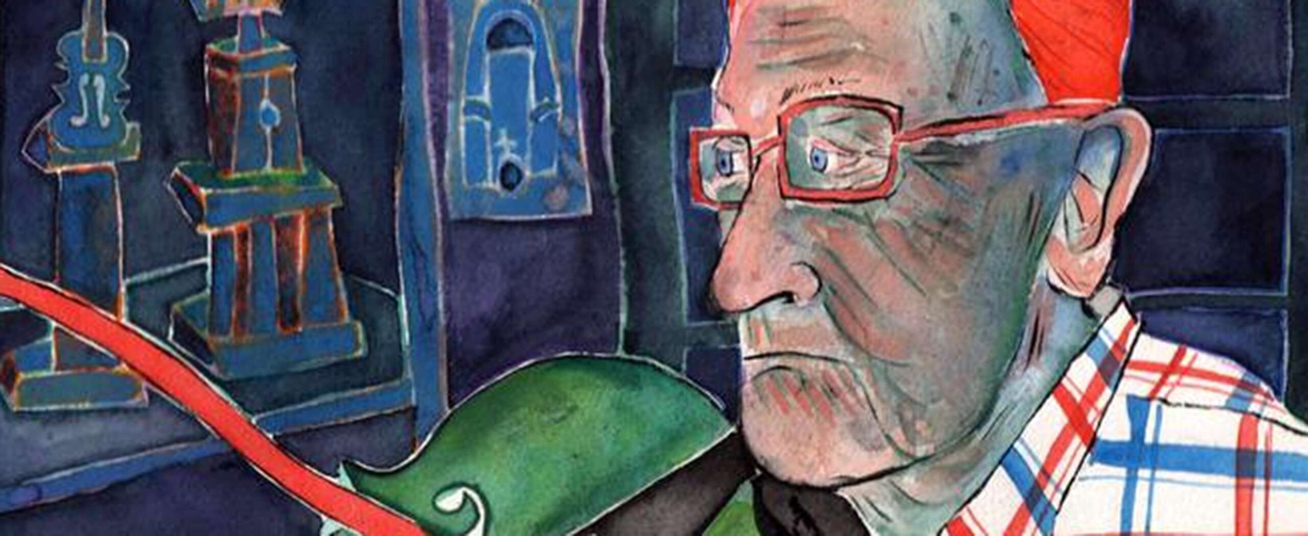 Dwight in Denmark Film Illustration