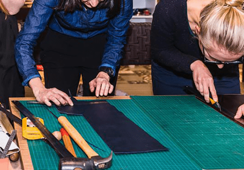 LEATHER WRISTBAND WORKSHOP
