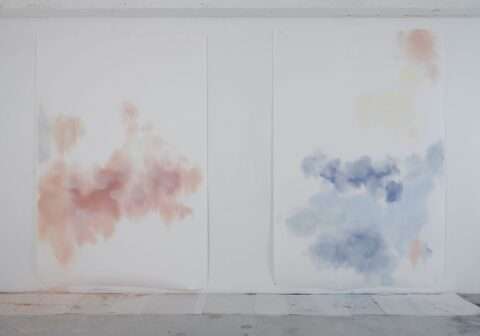 PASTEL CHALK ON PAPER