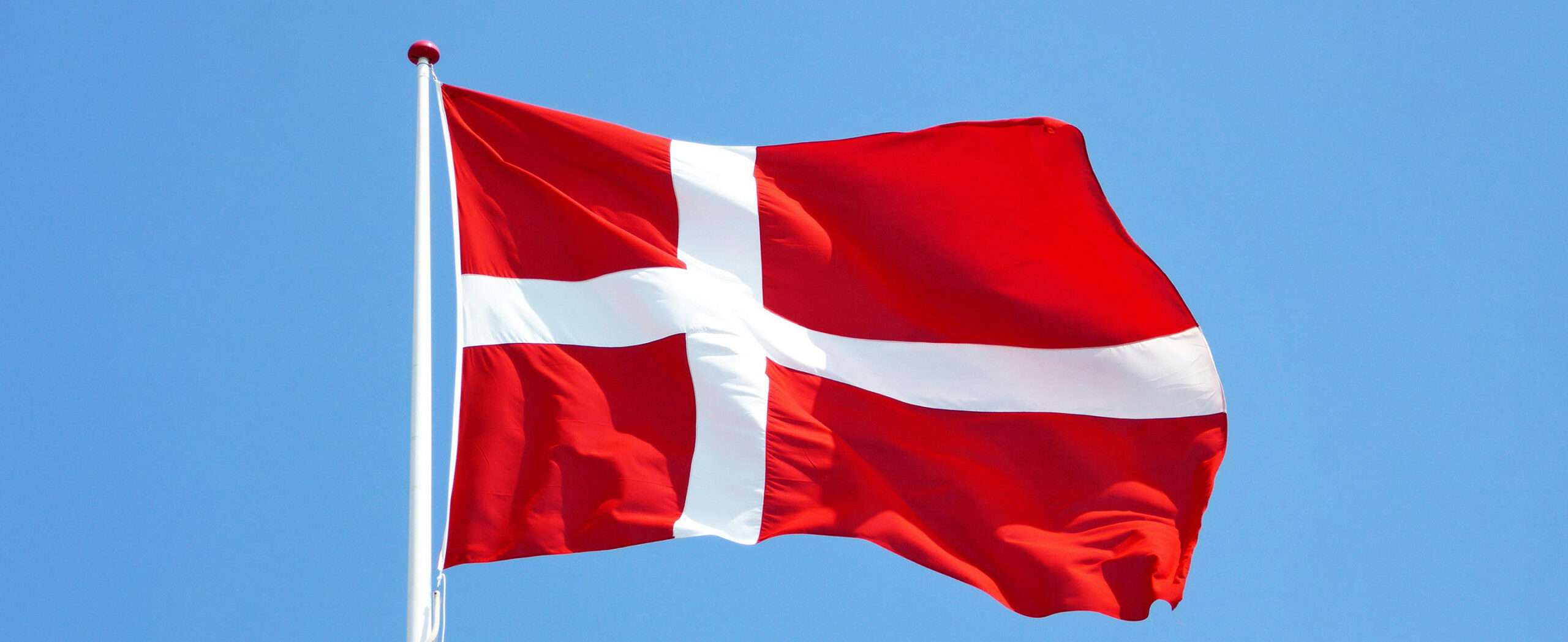 The Danish flag. Photo by Mark Konig