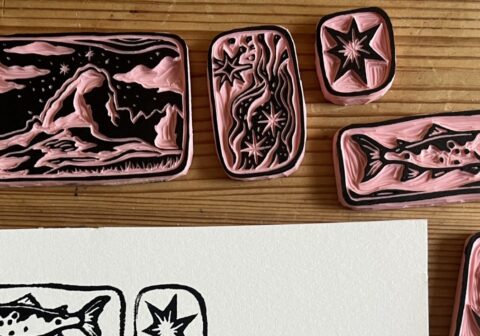 TEEN ART WORKSHOPS: LINOLEUM BLOCK PRINTING